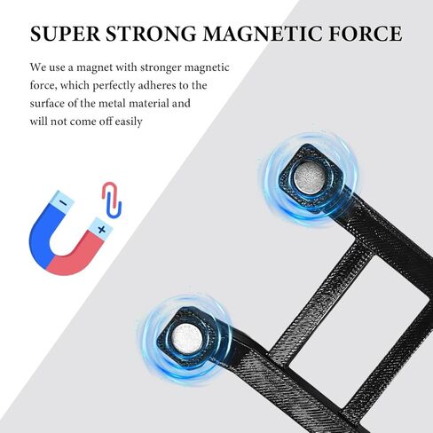 Widdle Wadder, Magnetic Little Ladder Magnet with Sticky Pads Mount to Multiple Surfaces, 3D Print Widdle Wader Ladder Decor Suitable for Cars Refrigerators Dishwashers in Kuwait