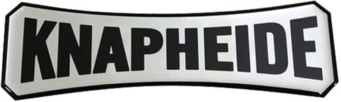 Knapheide 12315867، 1.75 بوصة ارتفاع × 5.25 بوصة عرض، شعار Knapheide كروم in Kuwait
