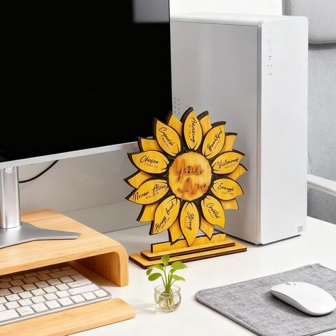 Aisity Christian Sunflower Gifts for Women Men Religious Sunflower Decor Inspirational Gift for Women Teen Girls Daughter Faith Based Gifts God Say You Are...Gift For Christian Woman in Kuwait