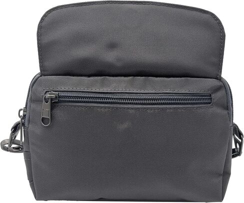 Anti-Theft Convertible Small Crossbody Bag with RFID Protection Hidden-Zip Flap Lockable Zippers & Slash-Resistant Strap in Saudi Arabia