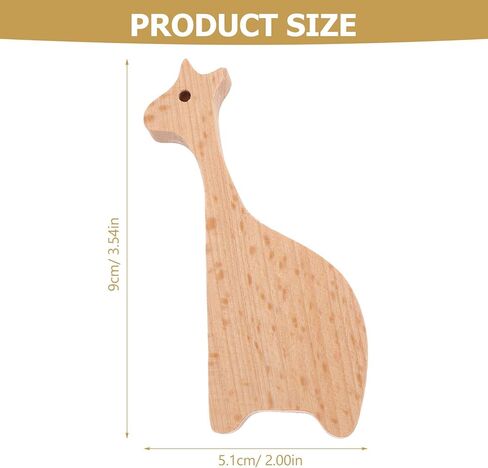 Wooden Giraffe Drawer Handle Solid Beech Wood ’ Room Cabinet Pulls Wardrobe Knobs for ’s Furniture Nursery Décor in Kuwait