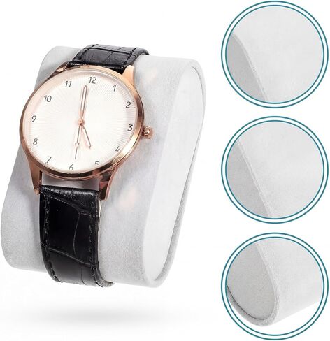 6 Pieces Watch Pillows Bracelet Pillow Watch Display Stand for Watches Box Jewelry Display Storage Case, Grey in Saudi Arabia