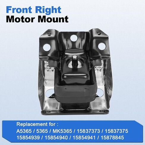 2PCS Engine Motor Transmission Mounts Set Replacement for 2007-2014 Chevy Tahoe, Avalanche, Silverado 1500, GMC Yukon, Cadillac Escalade Replacement for A5365,15854939, 15854940, 15854941 in Saudi Arabia