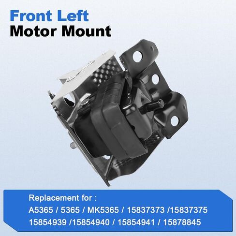 2PCS Engine Motor Transmission Mounts Set Replacement for 2007-2014 Chevy Tahoe, Avalanche, Silverado 1500, GMC Yukon, Cadillac Escalade Replacement for A5365,15854939, 15854940, 15854941 in Saudi Arabia