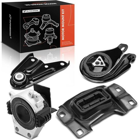 A-Premium 4PCS Engine Motor Mount Transmission Mount Torque Strut Mount Set Compatible with Mazda 3, 3 Sport, 2010 2011 2012 2013, 2.5L, Automatic Transmission, Hydraulic in Saudi Arabia