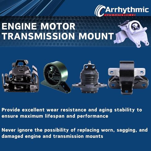 Engine Mount Motor Mount - 2X Front Engine Motor Mount Replacement Arrhythmic for Ford Cougar 3.8L 1986-1988 1990-1994, for Ford Thunderbird 3.8L 1986-1997, for Ford Thunderbird 5.0L 1986-1988 in Saudi Arabia