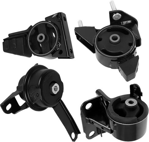 4 Pcs Engine Motor Mount and Transmission Mount Set Compatible with 1998 1999 2000 2001 2002 for Toyota Corolla 1.8L # A7256 A7258 A7254 A7243 in Kuwait