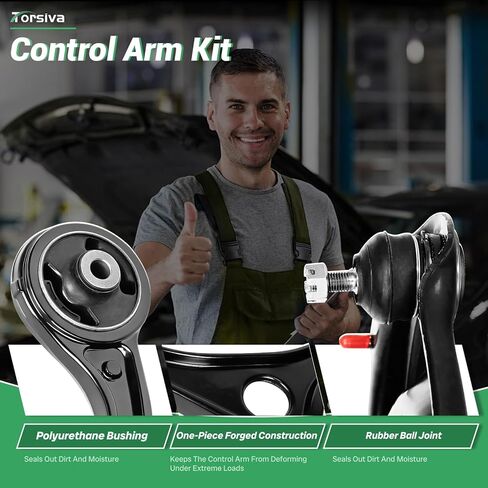 16pc Front Control Arm Ball Joint Assembly Tie Rod End Stabilizer Sway Bar End link Compatible with Fit for Acura TL 2004 2005 2006#OE K623753 K641543 K500117 ES800217 K90661 K90342 EV80210 in Kuwait