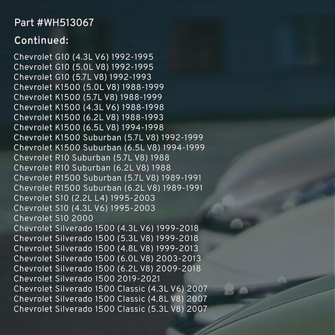 محمل العجلات الخلفية الفاخر عالي الجودة WH513067 - متوافق مع 1988-2021 Buick/Cadillac/Chevrolet/GMC/Hummer/Isuzu/Oldsmobile/Saab (9-7x، Ascender، Astro، Avalanche، Avalanche 1500، Blazer والمزيد) in Saudi Arabia