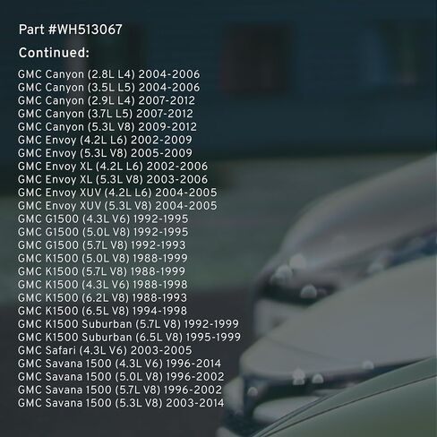 محمل العجلات الخلفية الفاخر عالي الجودة WH513067 - متوافق مع 1988-2021 Buick/Cadillac/Chevrolet/GMC/Hummer/Isuzu/Oldsmobile/Saab (9-7x، Ascender، Astro، Avalanche، Avalanche 1500، Blazer والمزيد) in Saudi Arabia