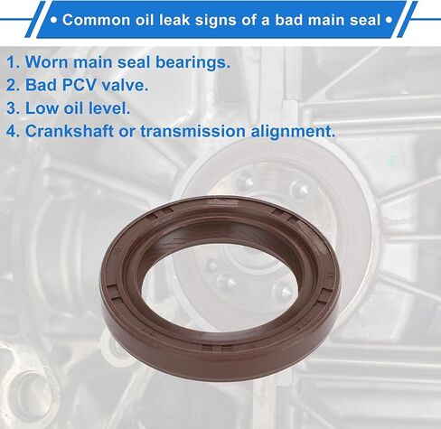 1 Pc Engine Crankshaft Oil Seal for Hyundai Accent Sonata Front Main Seal No.21421-2B020 in Kuwait