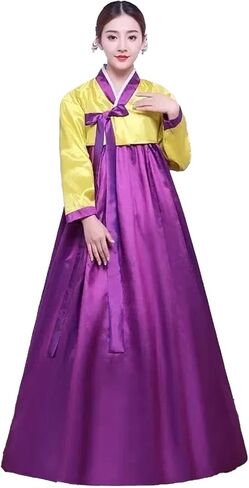 Korean Ancient Costumes Women Hanbok Dress Traditional Party Asian Palace Cosplay Performance Clothes for Women in Saudi Arabia