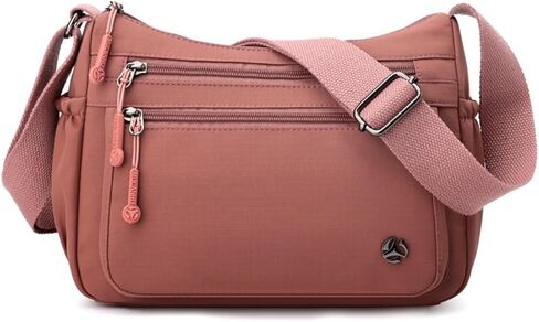 حقائب كتف للنساء من النايلون متعددة الجيوب وحقائب كروس مقاومة للماء وخفيفة الوزن ومحافظ سفر وحقائب يد in Kuwait