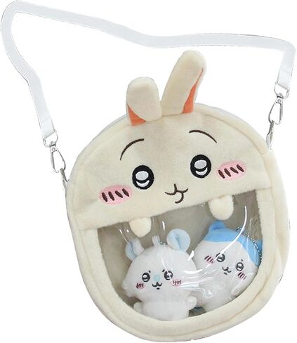 Roffatide Chiikawa Crossbody Bag Cartoon Ita Display Bag Mini Shoulder Bag Fluffy Crossbody Phone Purse Bag Underarm Bag in Kuwait