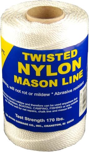 T.W Evans Cordage 10-188 Number-18 Twisted Nylon Mason Line, 544-Feet in Saudi Arabia