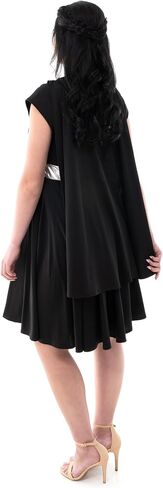 Little Adventures Galactic Dark Villain Twirl Dress-Up Costume for Adult Women - Machine Washable Cosplay Dresses in Saudi Arabia