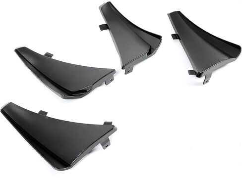 KUAFU Splash Guard Compatible with 2020-UP Chevrolet Corvette C8 Painted Fender Flares Mud Flaps Replacement for 84263453 84263457 Front Rear 4 Pcs in Saudi Arabia