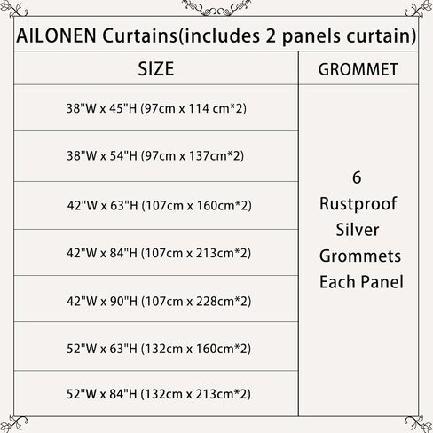 AILONEN Grey and Black Window Curtain,K and Q Crown Printed Drapes Gifts(2 Panels Set),King Queen Themed Minimalist Window Treatments Drapes for Bedroom Living Room 42" W x 63" H Home Decor in Kuwait