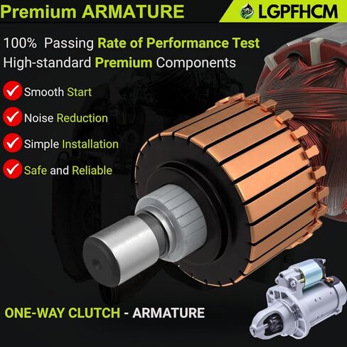 56029780AB 56029780AC 12V 1.2KW 11T كاتب موتور لسيارة جيب جراند شيروكي 2016-2020 رانجلر 2018-2023 لسيارة دودج دورانجو 2016-2020 3.6L غاز CW # 56029780AD 410-52670 in Kuwait