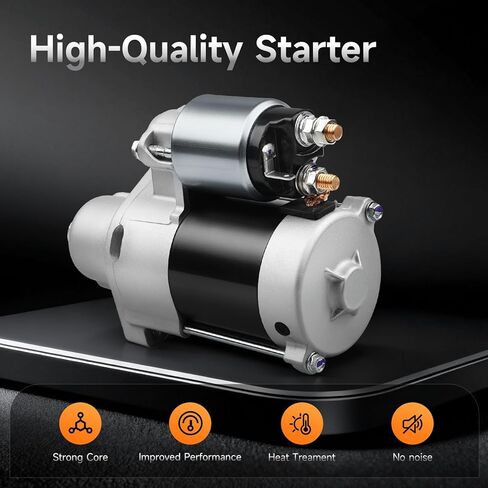 19169 Starter متوافق مع Kawasaki FX730V FX691V FX600V FX651V FX541V FX481V، John Deere 636M 652R 648R Z445 Z920A WHP52A WH48A لاستبدال 21163-7023 21163-0756 21163-0754 428000-6600 in Kuwait