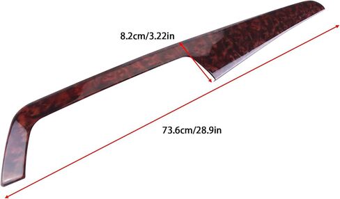 Agate Wood Grain Center Console Dash Strip Trim for Benz C-Class C180 C200 C300 C250 C63 AMG 2012 2013 2014, Center Console Dash Stirp Trim Accessories, for Interior Decoration in Kuwait