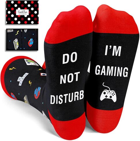 Sports Gifts For Men Women - Baseball Basketball Football Soccer Gifts, Movie Car Racing Gaming Socks in Kuwait