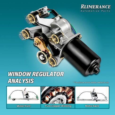 1Pc Rear Passenger Side Window Regulator Replacement fits Kia Sportage 2.0L 2011 2012 2013 2014 2015 2016, fits Kia Sportage 2.4L 2011 2012 2013 2014 2015 2016, fits Kia Sportage 3.3L 2016 in Kuwait