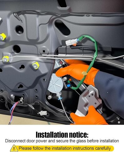 Front Passenger Window Regulator Repair Kit Fit for Honda S2000 2000-2009 AP1/AP2, Replace 72210-S2A-G02 72210S2AG02, Front Right Side Replacement Cable and Pulley Hardware Set in Saudi Arabia