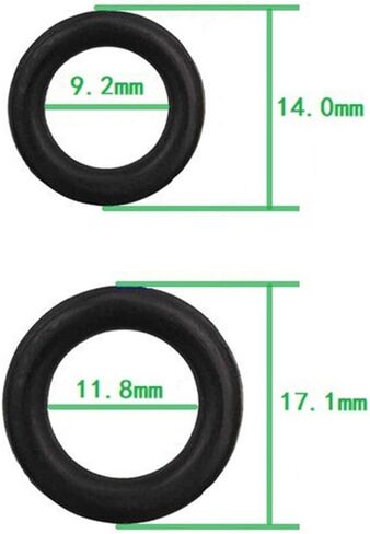 40Pcs/Set 1/4 M22 + 3/8 High Pressure Seal O-Rings For Washer Hose Quick Disconnect Connector Tools Fast Shopping in Saudi Arabia
