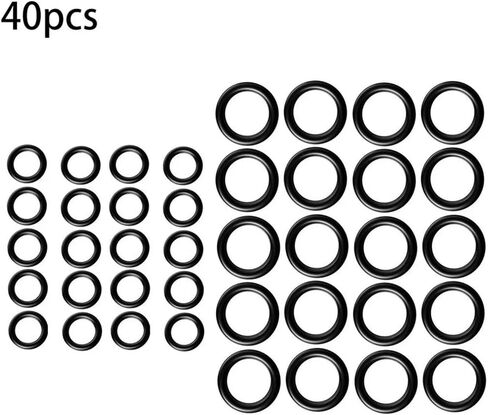 40Pcs/Set 1/4 M22 + 3/8 High Pressure Seal O-Rings For Washer Hose Quick Disconnect Connector Tools Fast Shopping in Saudi Arabia