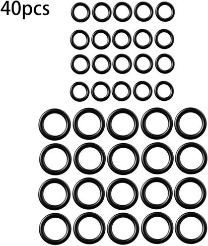 40Pcs/Set 1/4 M22 + 3/8 High Pressure Seal O-Rings For Washer Hose Quick Disconnect Connector Tools Fast Shopping in Saudi Arabia