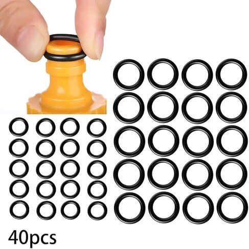 40Pcs/Set 1/4 M22 + 3/8 High Pressure Seal O-Rings For Washer Hose Quick Disconnect Connector Tools Fast Shopping in Saudi Arabia