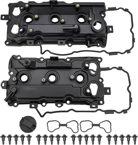 13264-9N00A Engine Valve Cover with Bolts for 15-16 Nissan Pathfinder, 15-20 Murano, 15-18 Altima, 09-14 16-20 Maxima, 13 Infiniti JX35, 15-16 QX60 3.5L Replace 132649N00A 132649N00B in Saudi Arabia