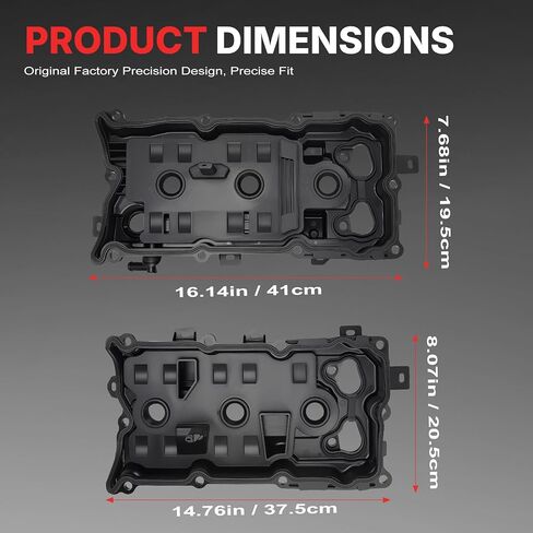13264-9N00A Engine Valve Cover with Bolts for 15-16 Nissan Pathfinder, 15-20 Murano, 15-18 Altima, 09-14 16-20 Maxima, 13 Infiniti JX35, 15-16 QX60 3.5L Replace 132649N00A 132649N00B in Saudi Arabia