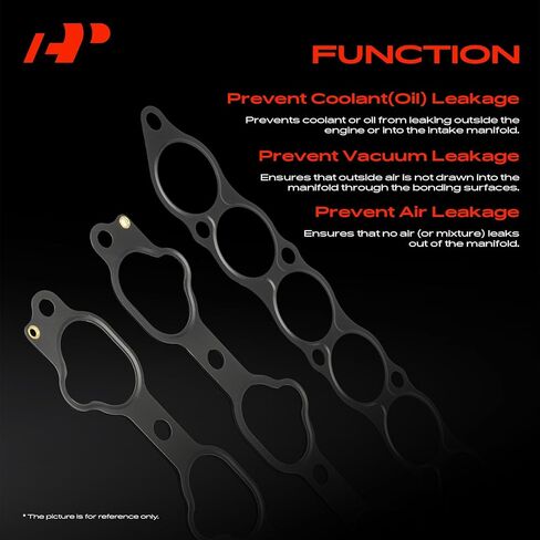 A-Premium Lower and Upper Engine Intake Manifold Gasket Set Compatible with Hyundai Sonata 1999-2005, Santa Fe 2001-2006, Tucson 2005-2009, Tiburon 2003-2008 & Kia Optima/Magentis 2001-2006, Sportage in Saudi Arabia