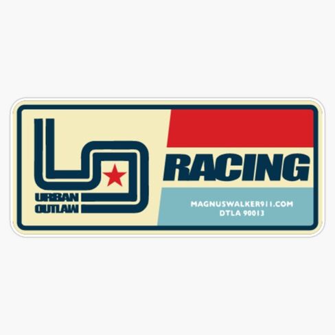Magnus Walker Urban Outlaw Merch Und Bekleidung (1) Sticker Bumper Sticker Vinyl Decal 5" in Saudi Arabia