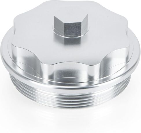 غطاء فلتر الوقود - PSLER متوافق مع 7.3L Powerstroke V8 E350 E450 E550 2003، F250 F350 F450 F550 Super Duty 1999-2003، Excursion 2000-2003 in Saudi Arabia