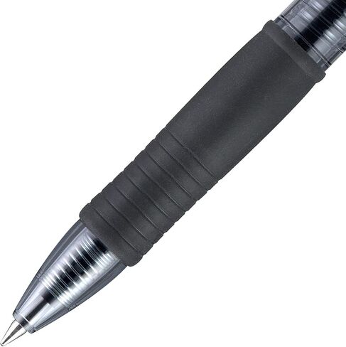 PILOT G2 Premium Refillable & Retractable Rolling Ball Gel Pens, Fine Point, Black Ink, 12 Count (31020), 1 Pack in Saudi Arabia
