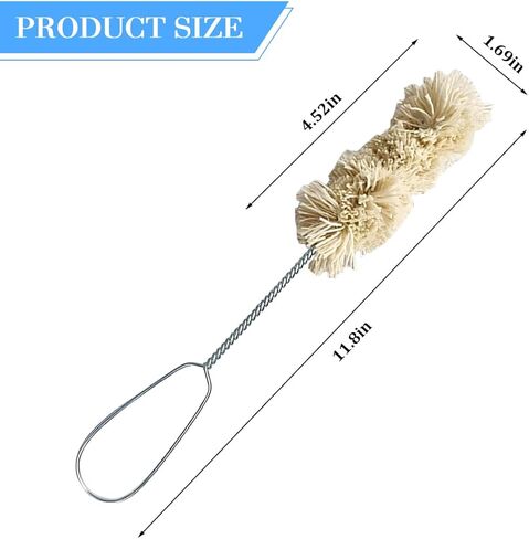 HZEL Car Tire Lubricant Brush Applicator Swab, 4PCS 11.81 Inch Extra Long Handle Vehicle Wheel Lubricant Applicator with 1PC Tread Depth Gauge, Automotive Tire Lube Brush, Universal Fit in Kuwait