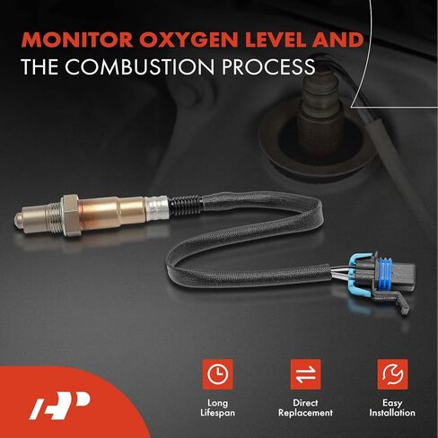 A-Premium O2 Oxygen Sensor Compatible with Buick Enclave & Chevrolet Caprice, Equinox & Pontiac Torrent & Suzuki XL-7 & Cadillac ATS CTS SRX XTS, 2-PC Set, Replace# 12597449, 12616203 in Saudi Arabia