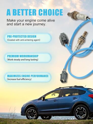 2 قطعة 234-4727 234-4621 O2 مستشعر الأوكسجين المنبع (3.0L 3.2L) لهوندا أكورد 2000-2002 ، ل أكورا CL 2001-2003 ، أكورا TL 2000-2003 in Saudi Arabia