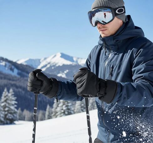 Ski-Gloves for Women - Waterproof Touchscreen-Winter Gloves Cold-Weather Snow-Gloves for Snowboard-Skiing Outdoor Sports in Kuwait