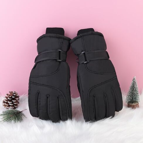 Ski-Gloves for Women - Waterproof Touchscreen-Winter Gloves Cold-Weather Snow-Gloves for Snowboard-Skiing Outdoor Sports in Kuwait