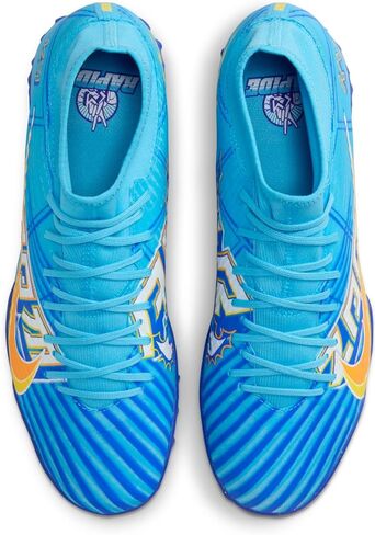 NIKE Men's Zoom Superfly 9 Academy Km Tf High, Baltic Blue White, 13 US in Saudi Arabia