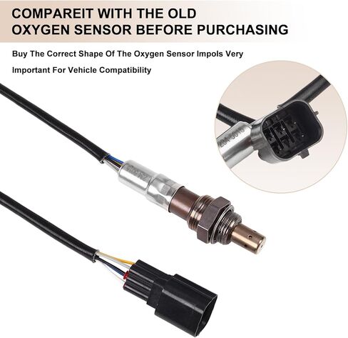 Oxygen O2 Sensor Upstream Fits for Mazda 3 2.0L 2.3L 2006 2007 2008 2009 2010 2011, for Mazda 5 2.3L 2008 2009 2010, Replace 234-5015, LFL7-18-8G1A, 2345015, 25025029, LFL7188G1A in Saudi Arabia