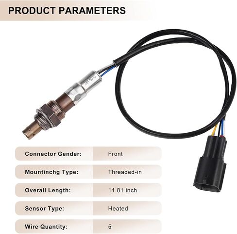 Oxygen O2 Sensor Upstream Fits for Mazda 3 2.0L 2.3L 2006 2007 2008 2009 2010 2011, for Mazda 5 2.3L 2008 2009 2010, Replace 234-5015, LFL7-18-8G1A, 2345015, 25025029, LFL7188G1A in Saudi Arabia