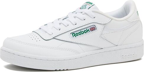 Reebok Club C Girls and Boys Shoes for Kids, Toddler, Little Kid or Big Kid Sneakers, White/Glen Green/Vector Blue, 6 Big Kid in Saudi Arabia