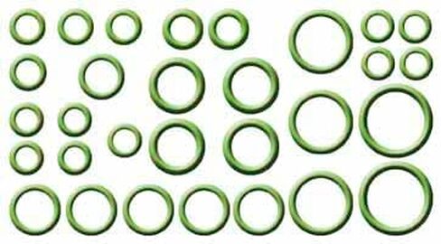 طقم إصلاح ضاغط مكيف الهواء ومكيف الهواء لسيارة Mazda 2 Mazda2 2011 2012 - يشتمل على مجفف وصمام توسيع وزيت PAG وأختام دائرية - BuyAutoParts 60-82841RK New in Kuwait