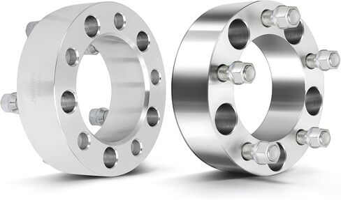 SCITOO 2Pcs 2 inch Wheel Spacers 5x5.5 to 5x5.5 108mm bore 9/16" Studs Wheel Spacers Compatible with for Dodge Ram 1500 94-10 for Dakota 05-10 for Mitsubishi Raider 06-09 in Saudi Arabia