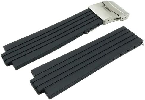 hooson Rubber Watchband For Oris Aquis 7330 7740 Watch Band Convex Strap Wristband in Saudi Arabia